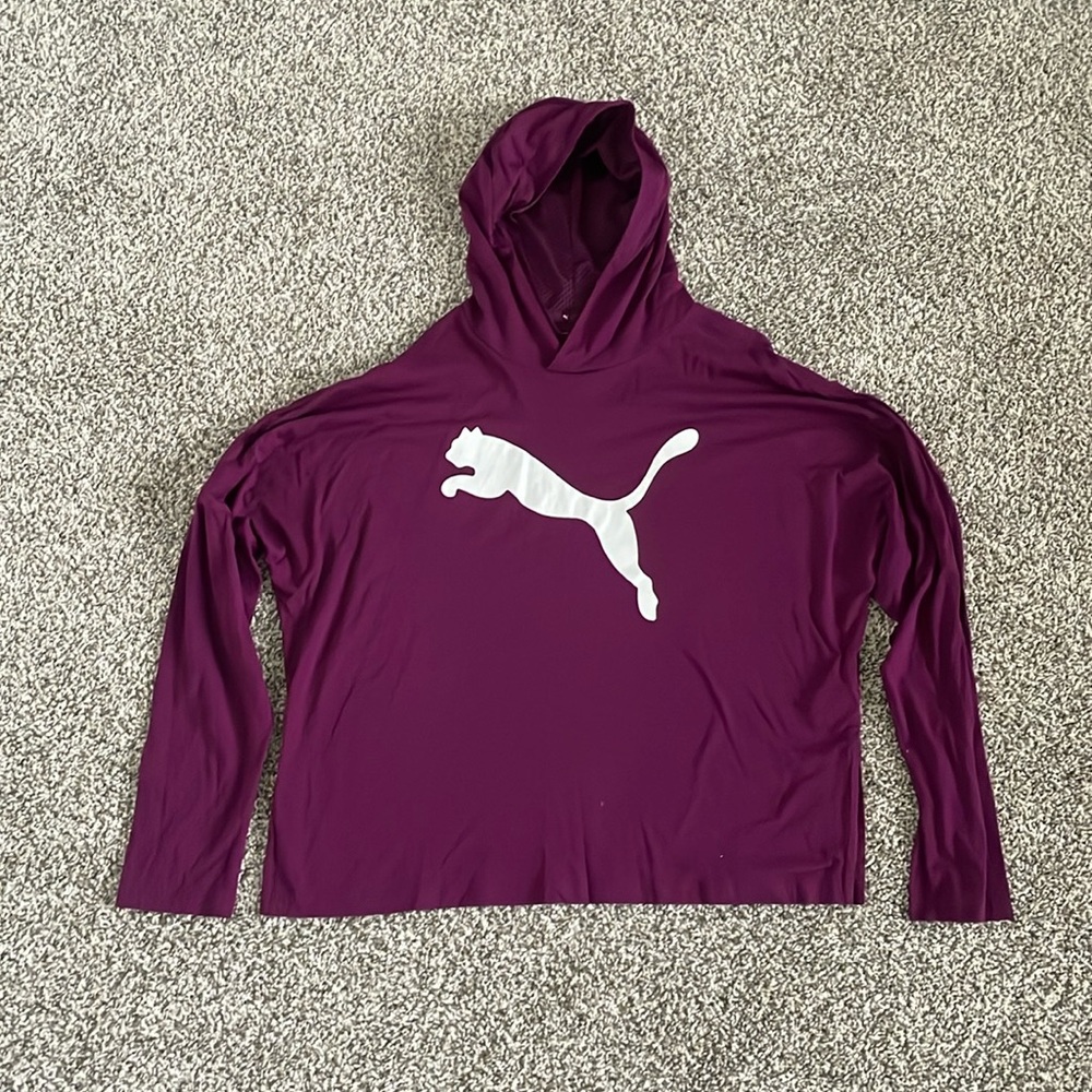 Hooded Puma shirt size L; new